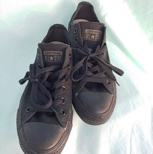 CONVERSE Chuck Taylor All Star Black Low Top Shoes